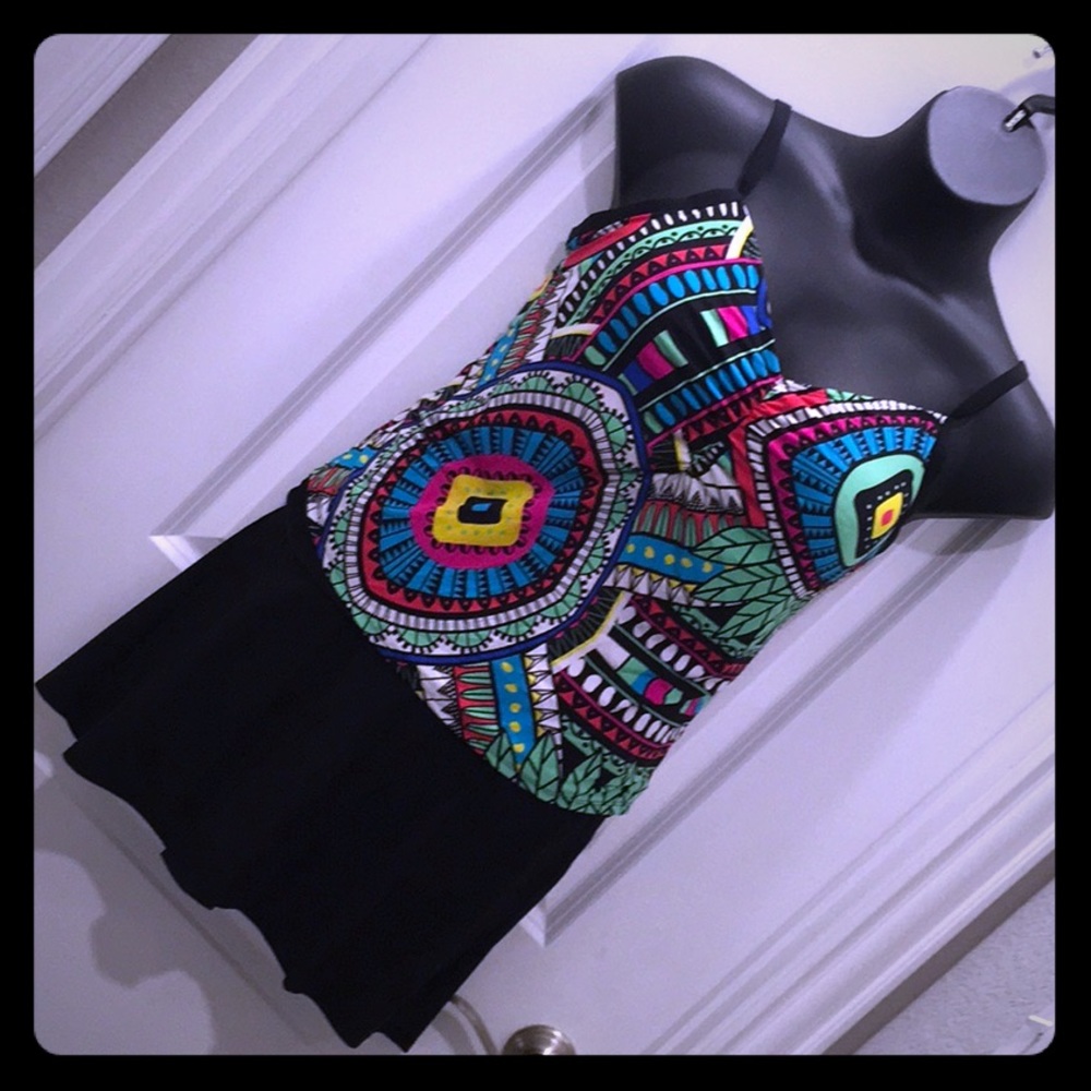 Tankini with swimskirt